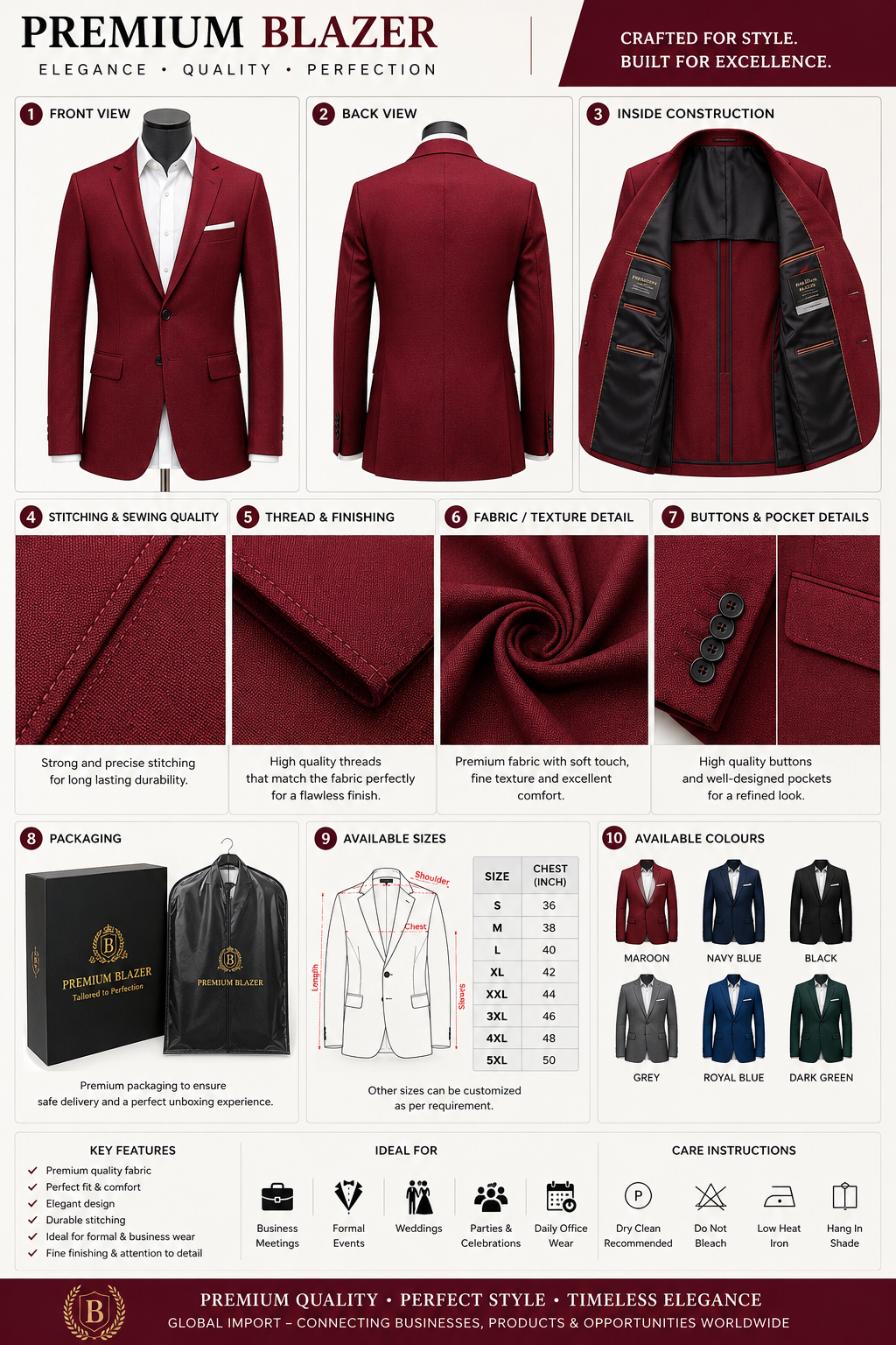 Premium Blazer product details