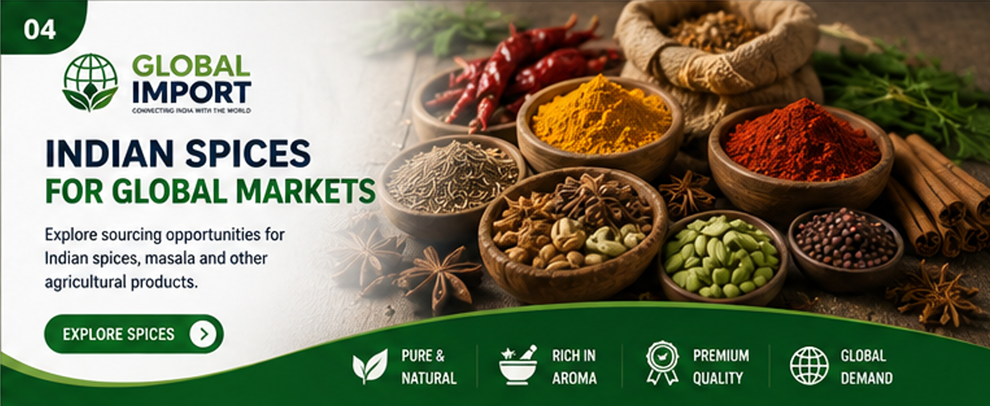 Global Import spices and food products